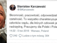 Prezes pokazał narodowi polskiemu środkowy palec